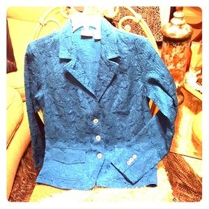 Teal (Like New) Chico's Blazer